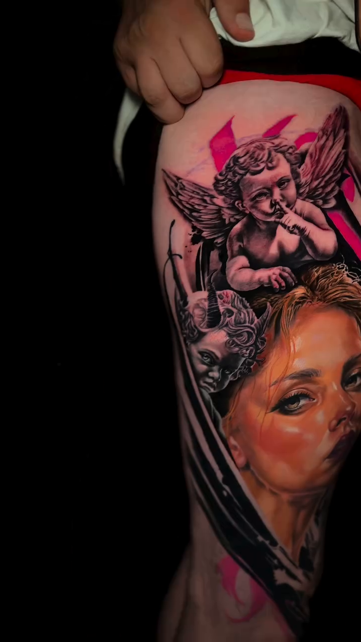 Tattoo by @kevin_bradleyjr — realism, trash_polka