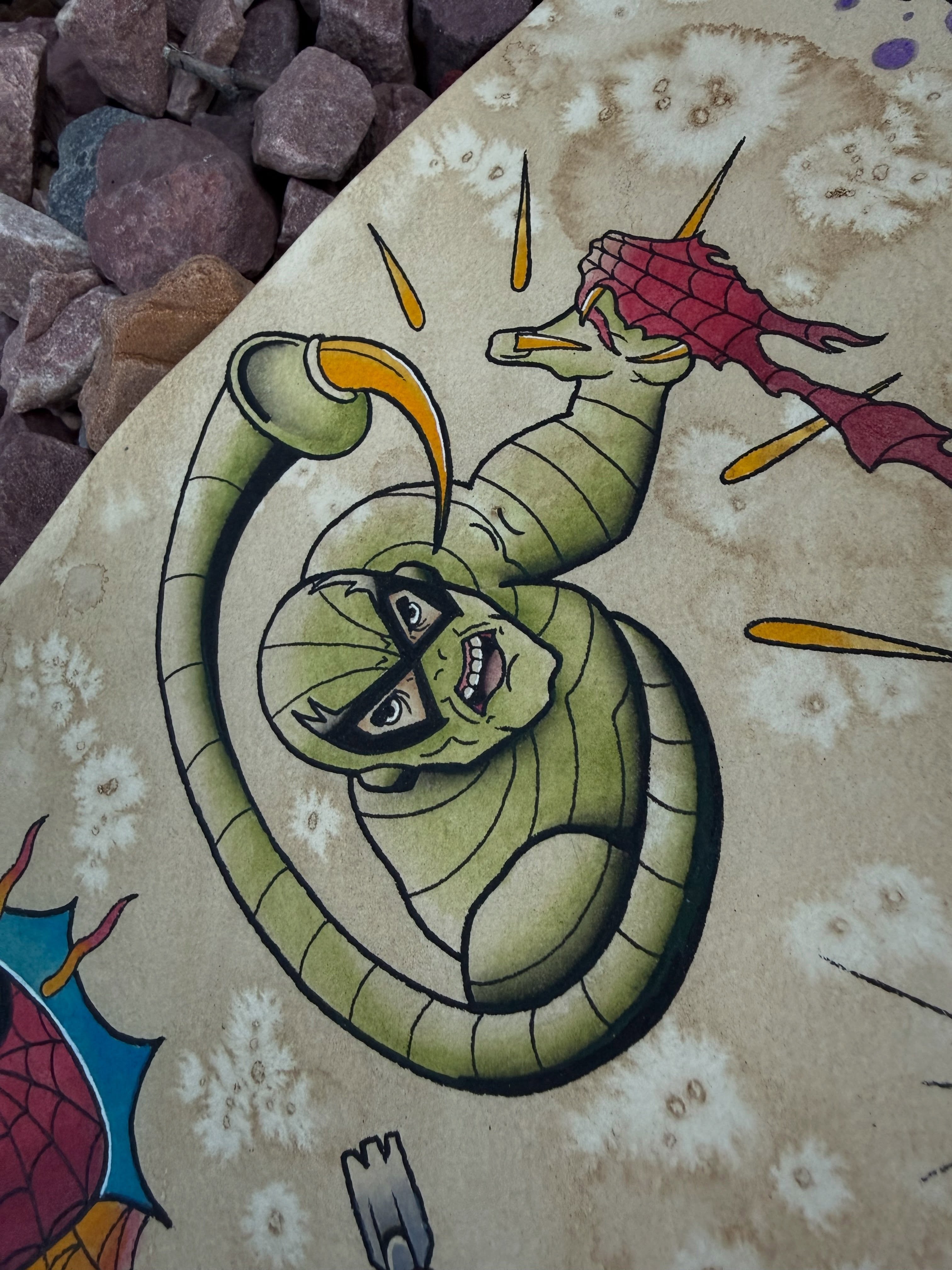 Snake American traditional tattoo by Palmer Andrist🩸Fort Collins Tattoo Apprentice