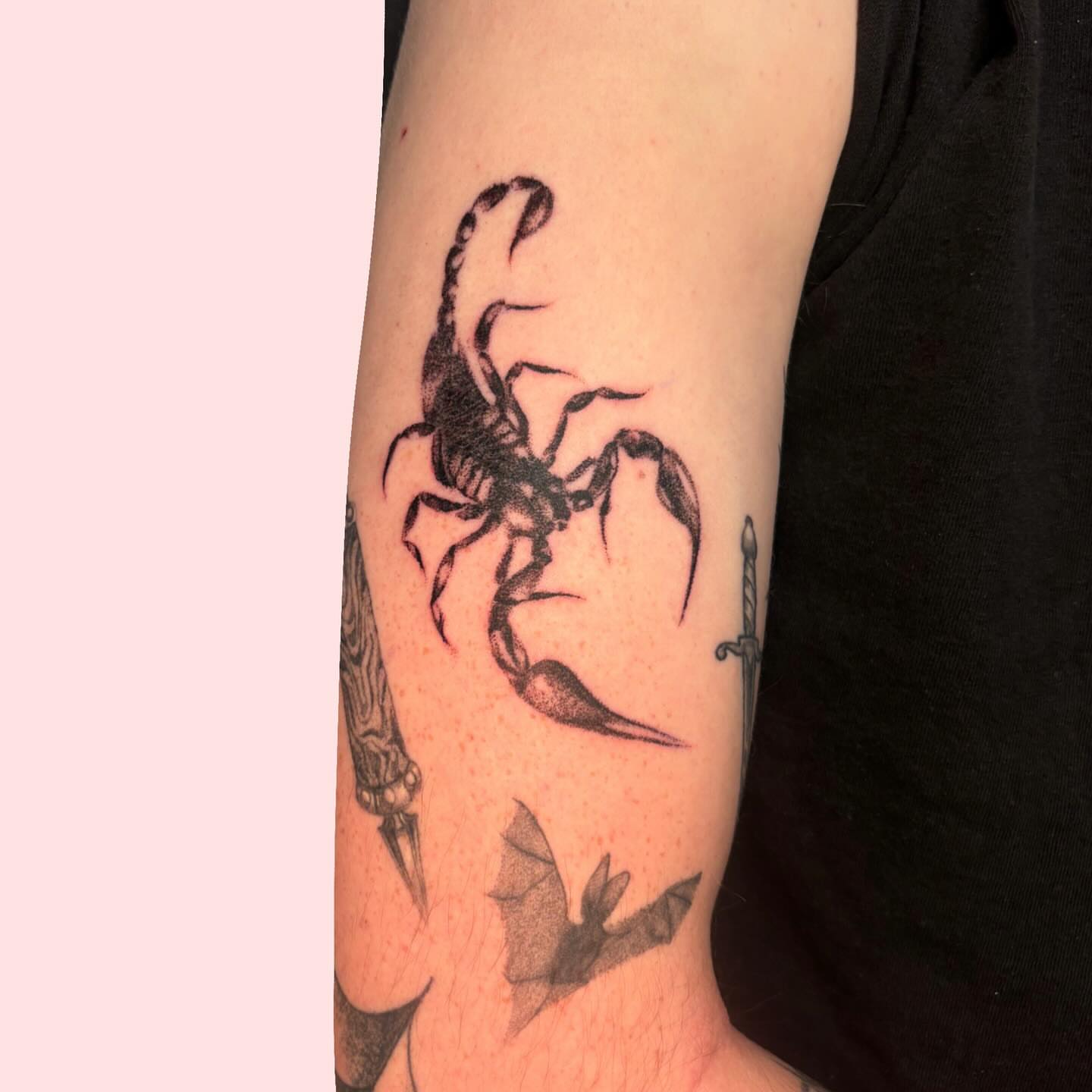 Tattoo by @jo.tattoos47 — black_and_grey