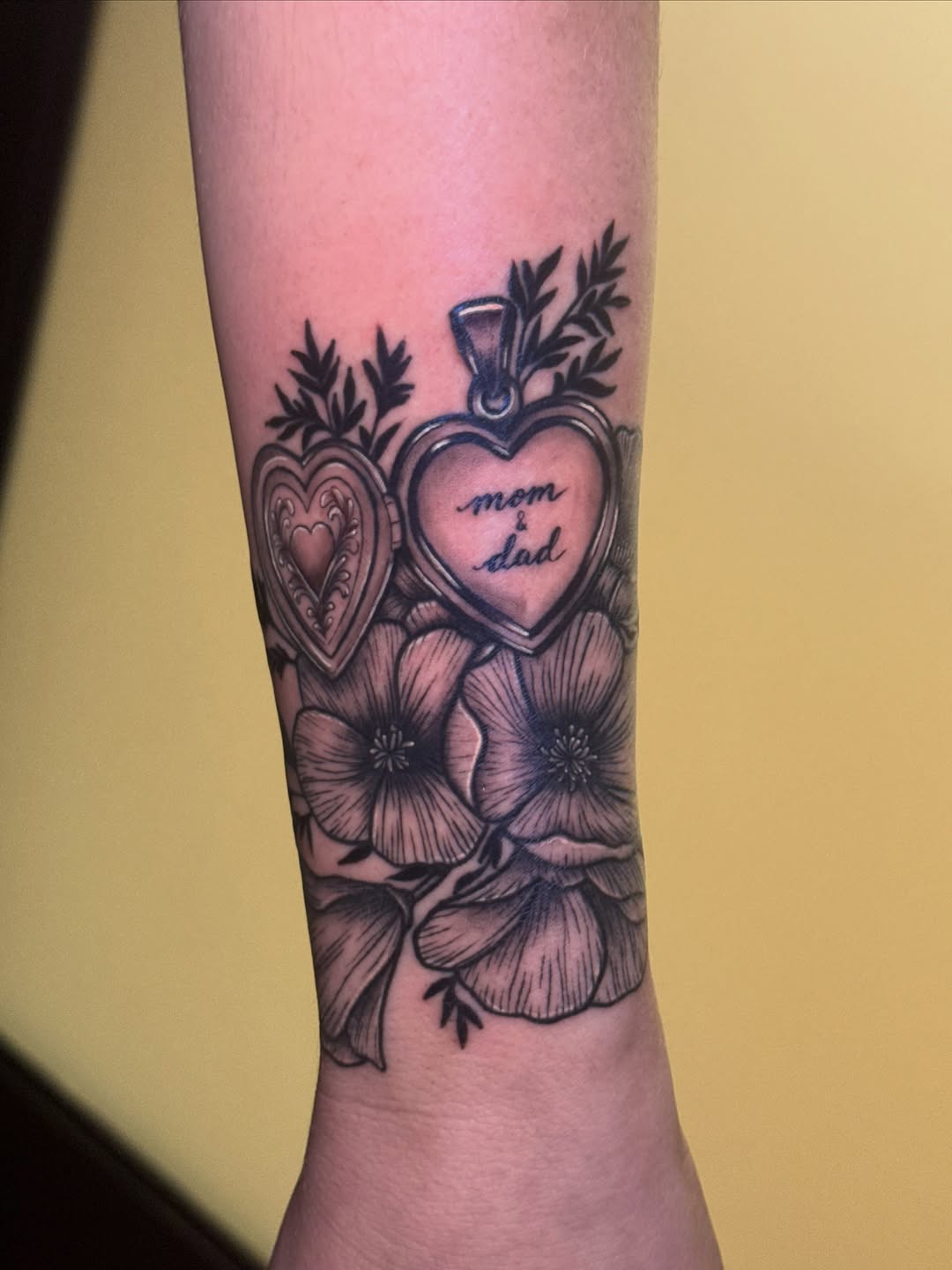 Tattoo by @inkxmadison — fine_line, black_and_grey