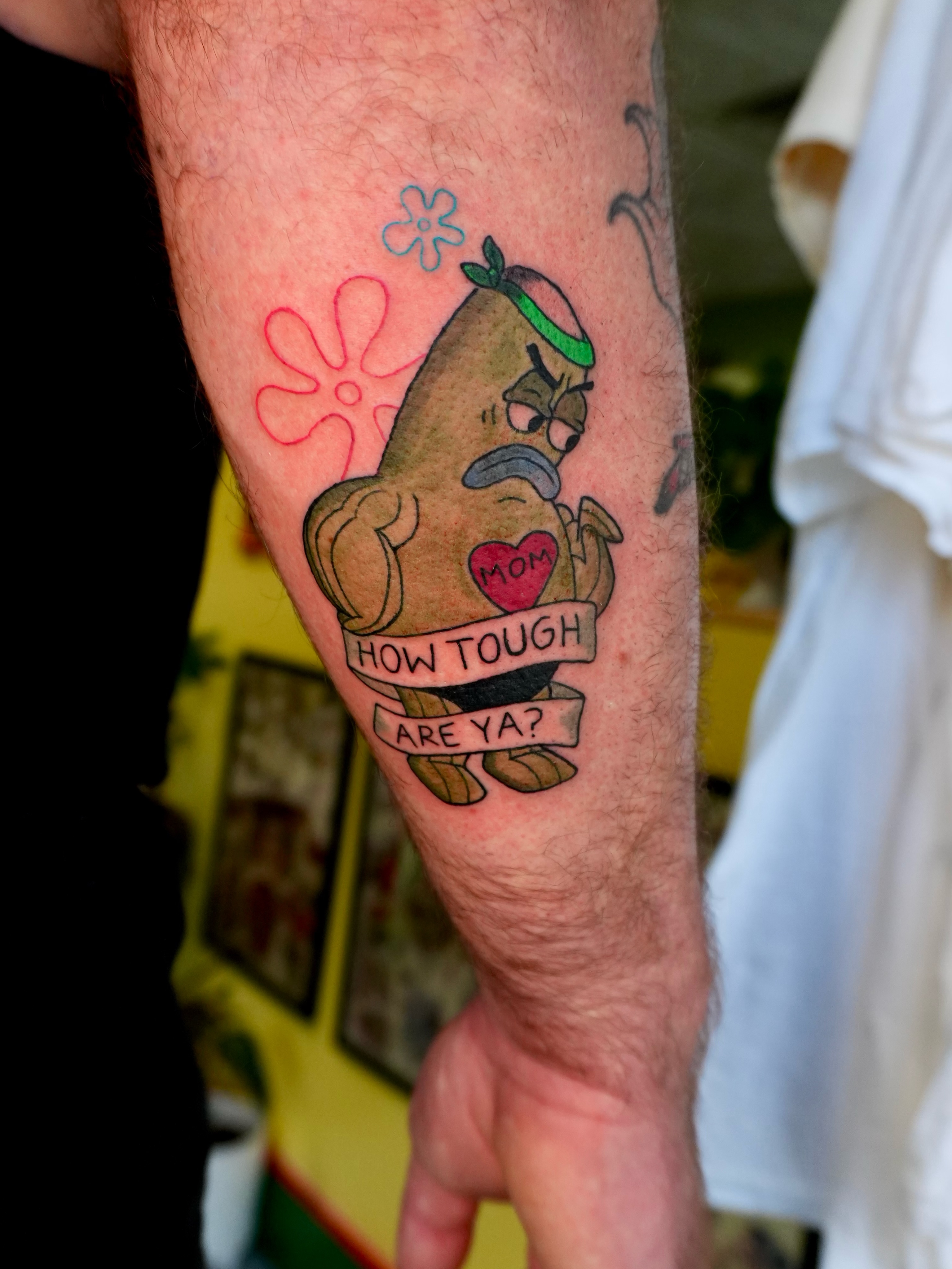 Tattoo by @someonesweirdsister โ new_school, lettering_script