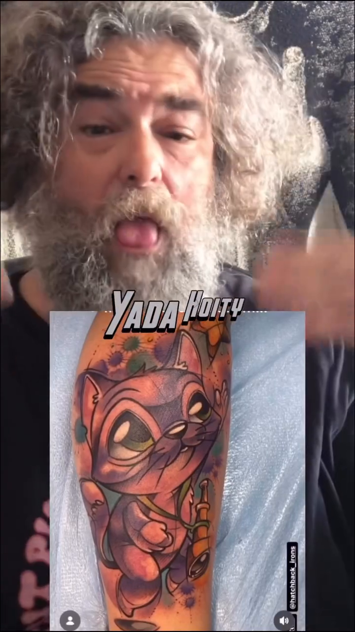 Tattoo by @jimelitwalk — new_school, trash_polka