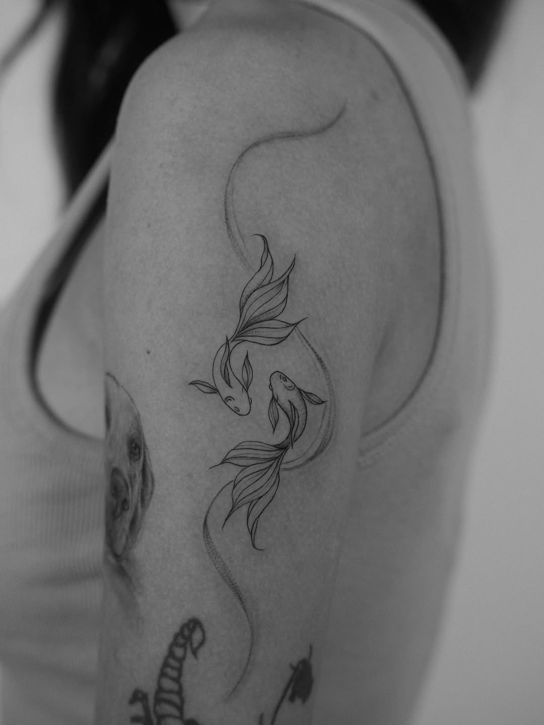 Tattoo by @_nikonv — fine_line