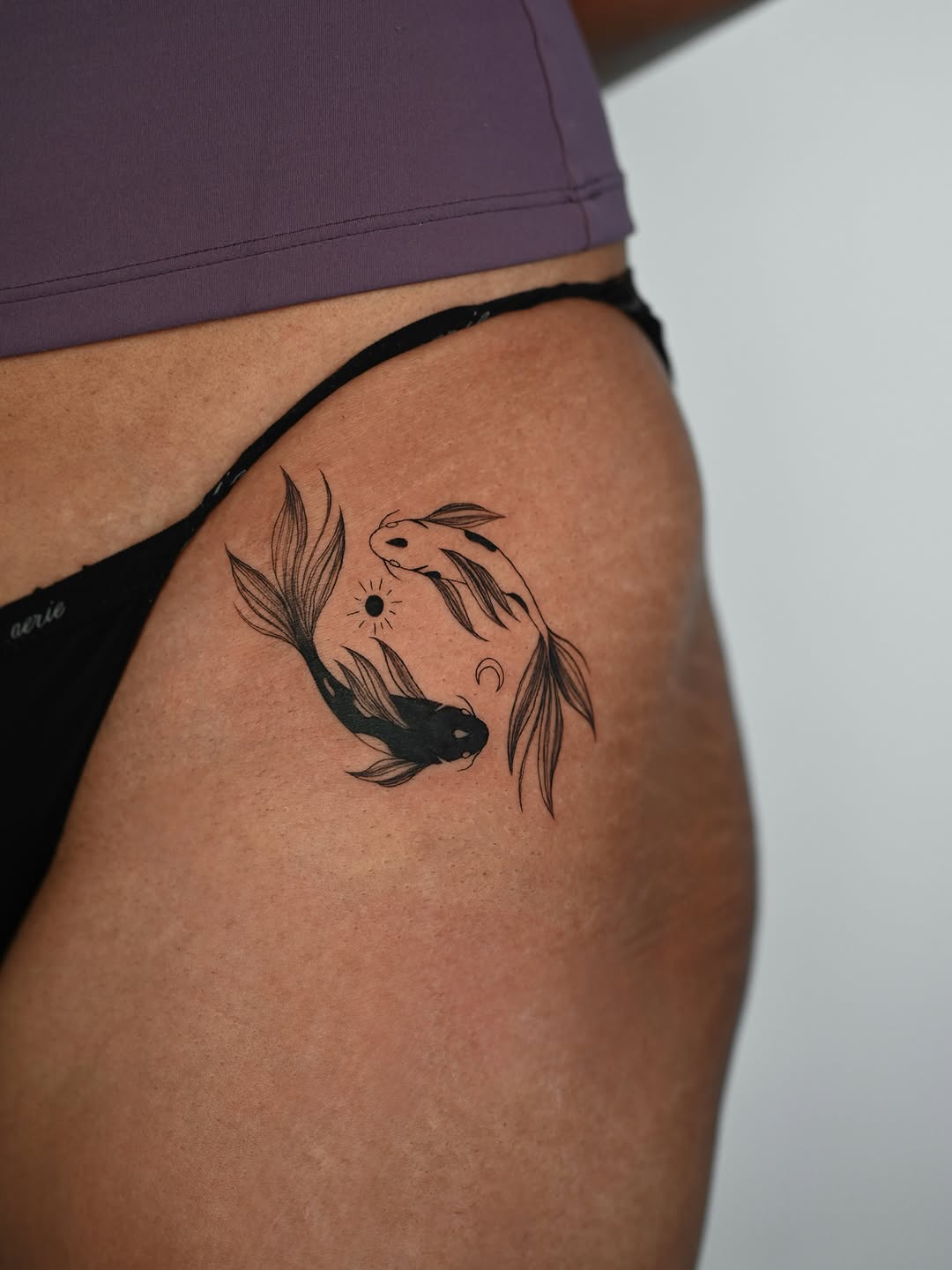 Tattoo by @_nikonv — fine_line, black_and_grey