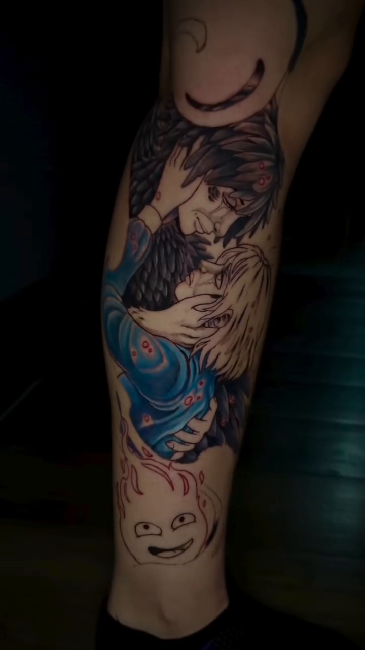 Tattoo by @tattoosbyandrewluce — anime, trash_polka