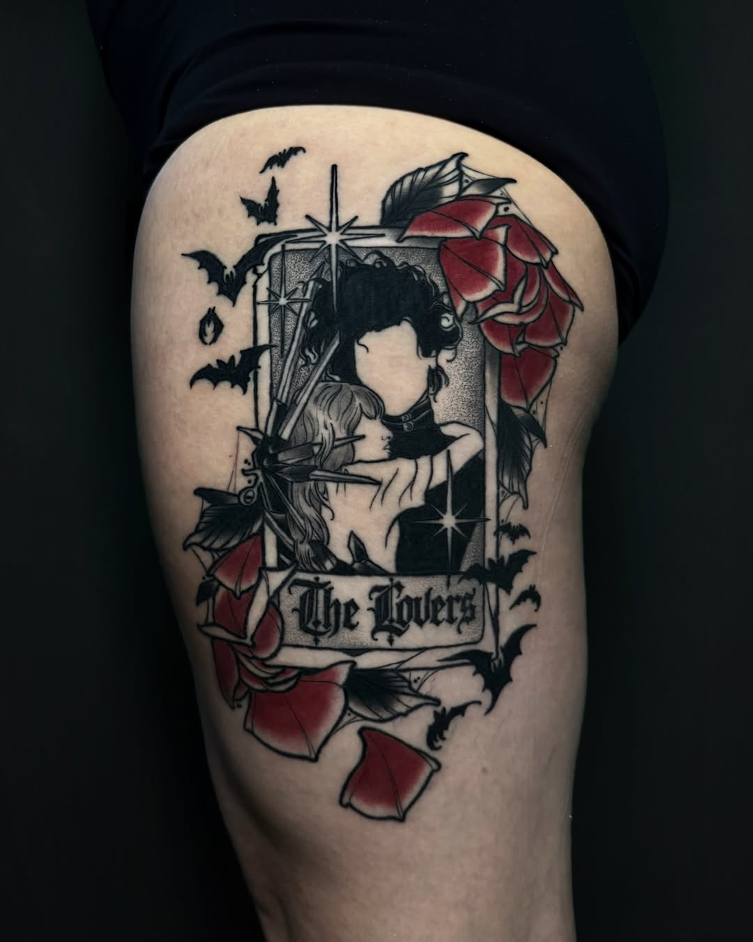 Tattoo by @yesitattoos — black_and_grey, dark_realism