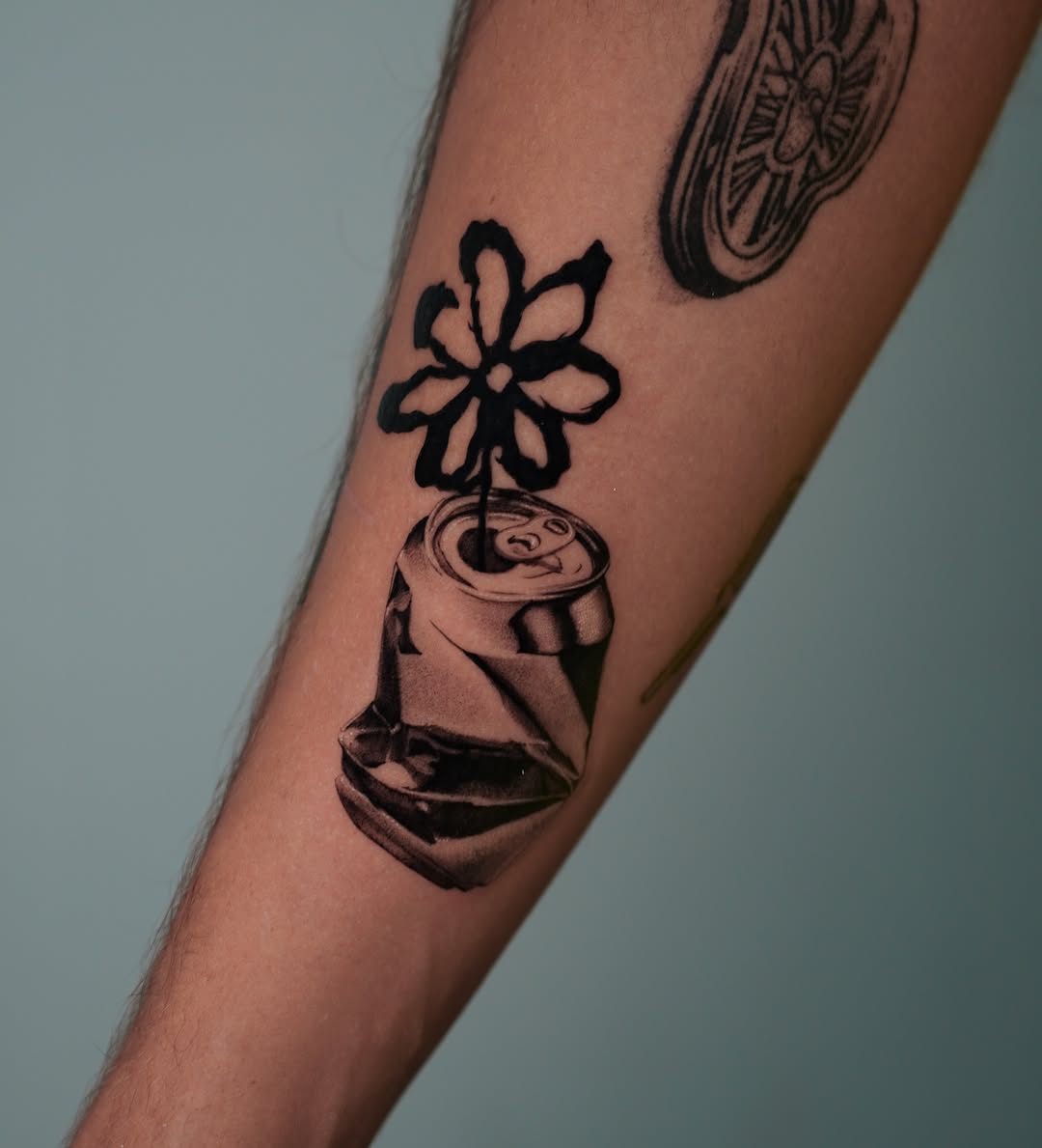 Tattoo by @sophiink — realism, black_and_grey
