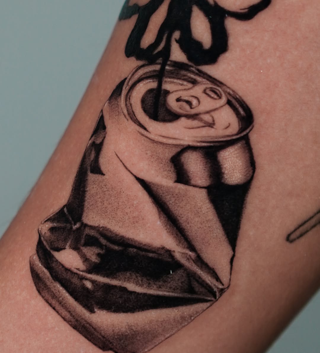Tattoo by @sophiink — realism, black_and_grey