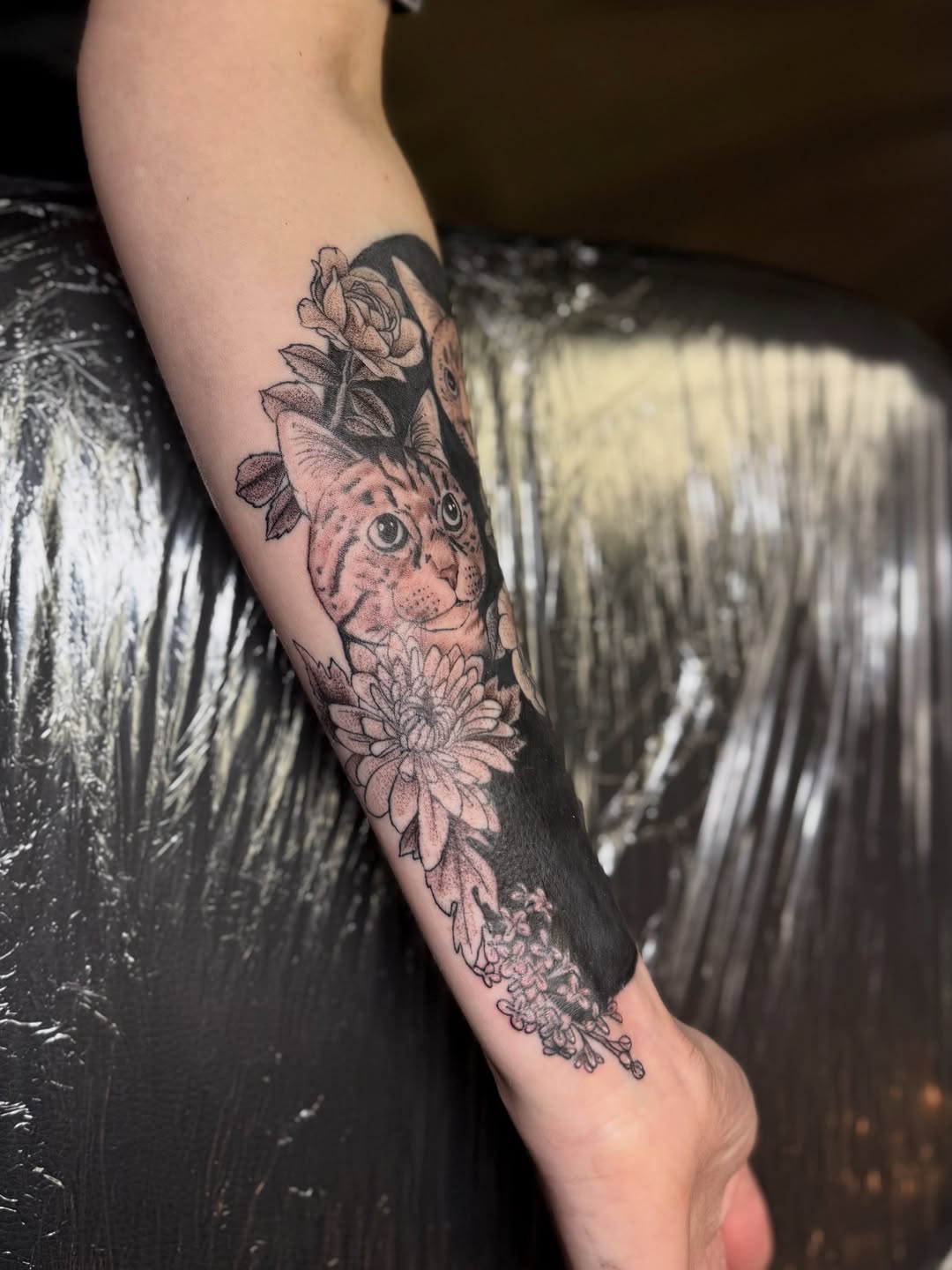 Tattoo by @coreychav.tattoos β realism, black_and_grey
