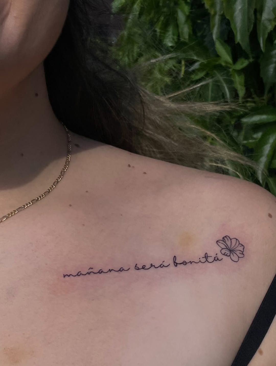 Tattoo by @holy3tattoos — lettering_script, fine_line