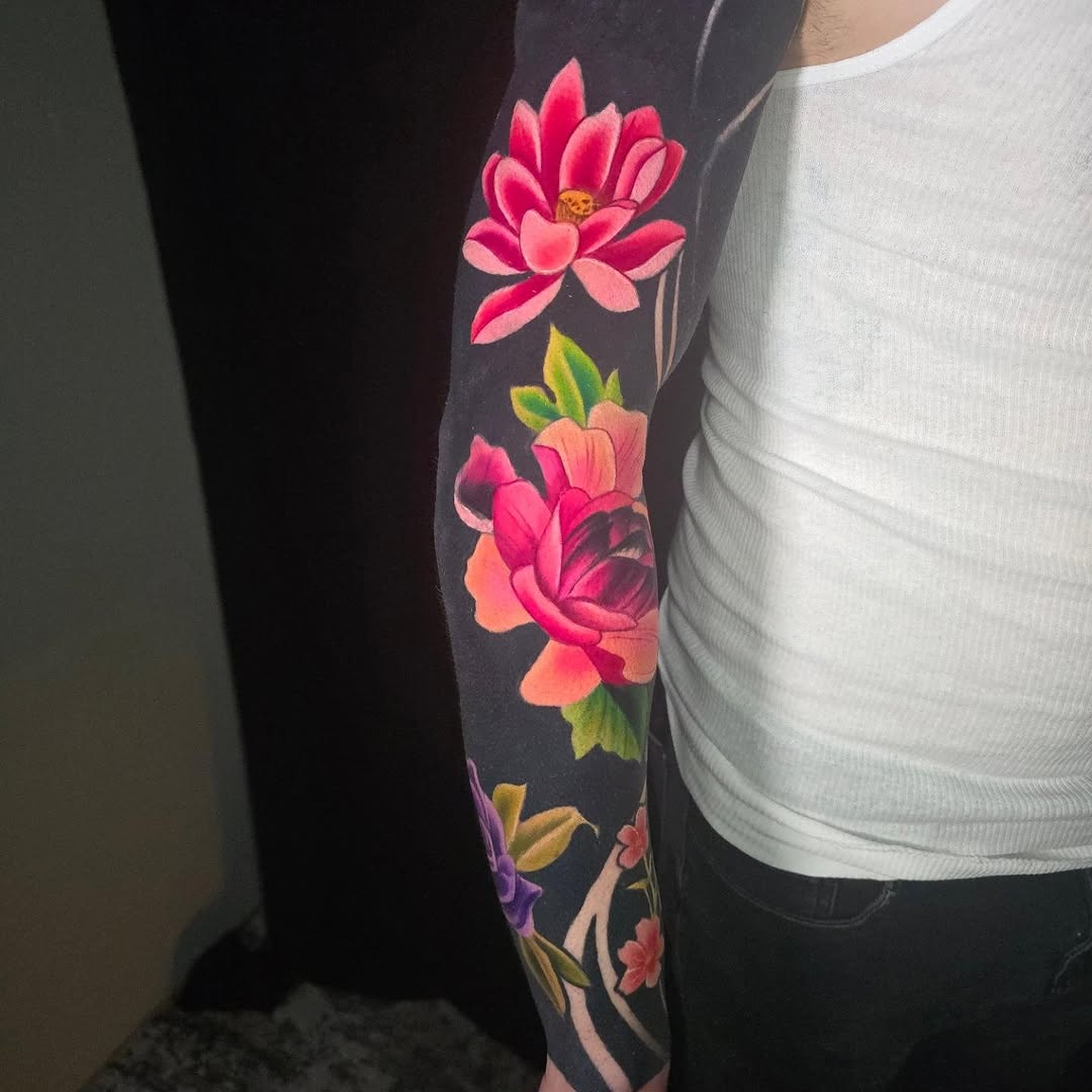 Tattoo by @invadertiv — japanese_irezumi, blackwork