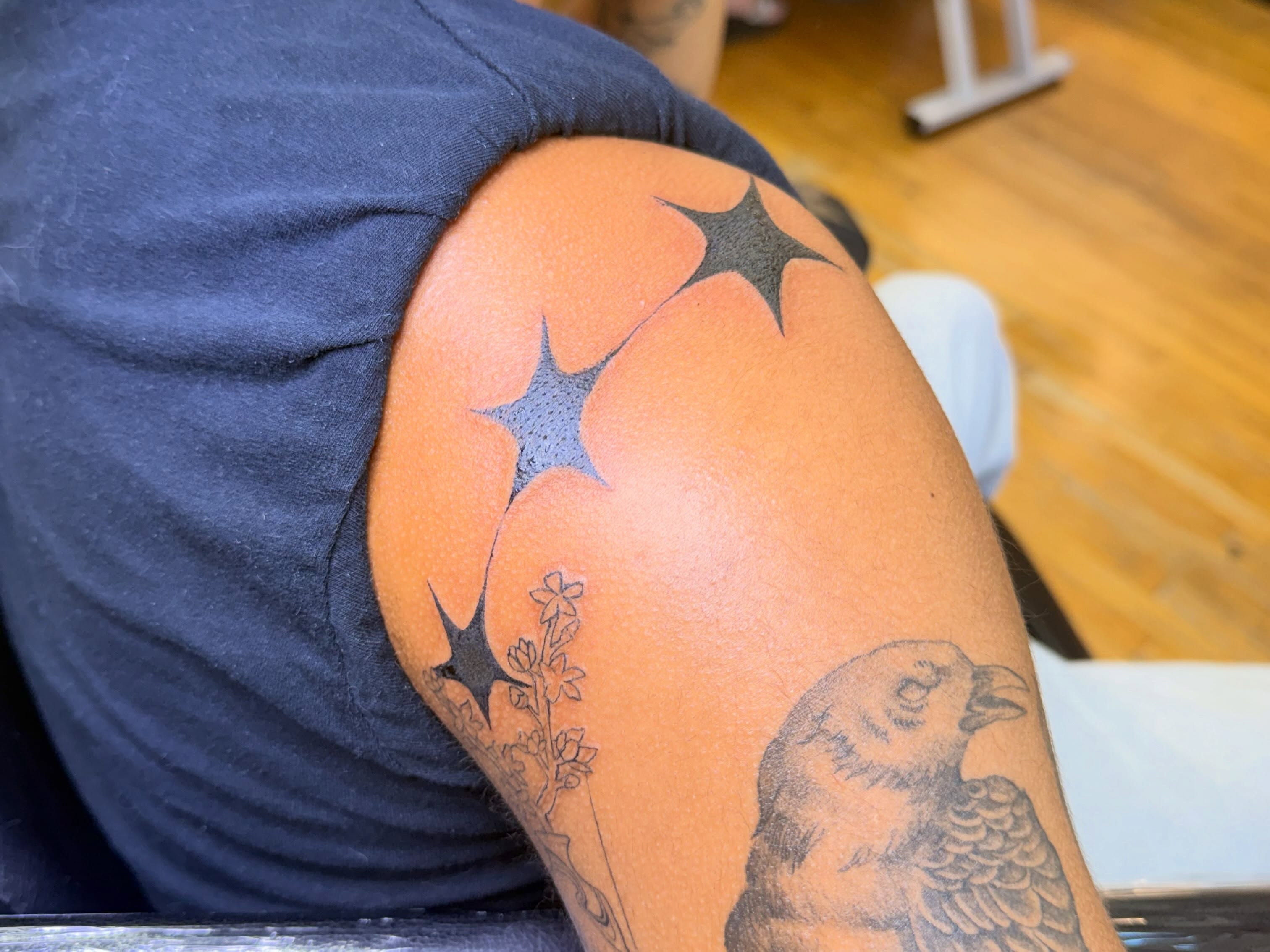 Tattoo by @inked_by_parisapple — black_and_grey