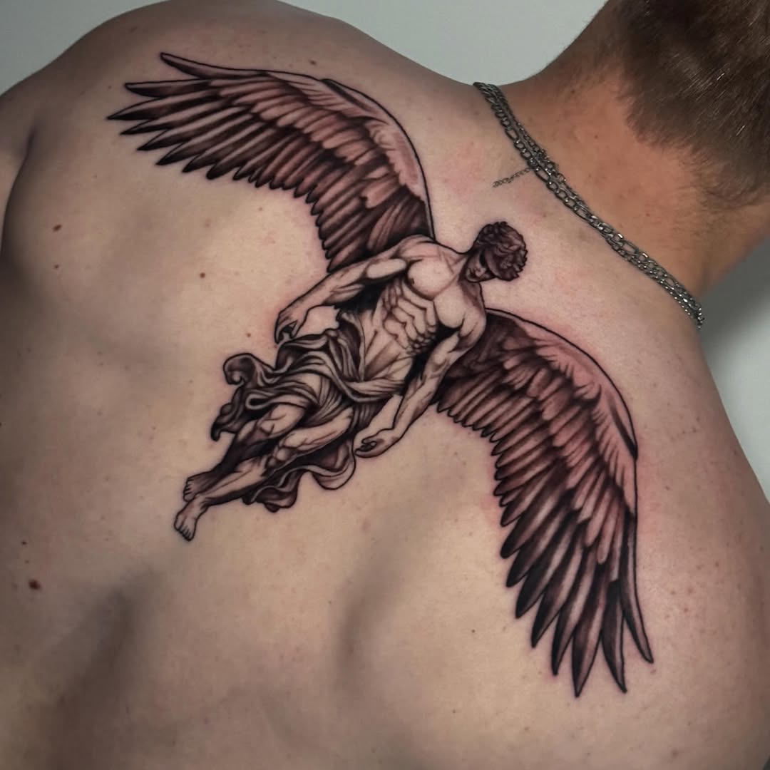Tattoo by @amry.tattoos — realism, black_and_grey