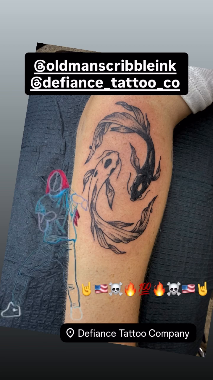 Tattoo by @oldmanscribbleink — japanese_irezumi, blackwork