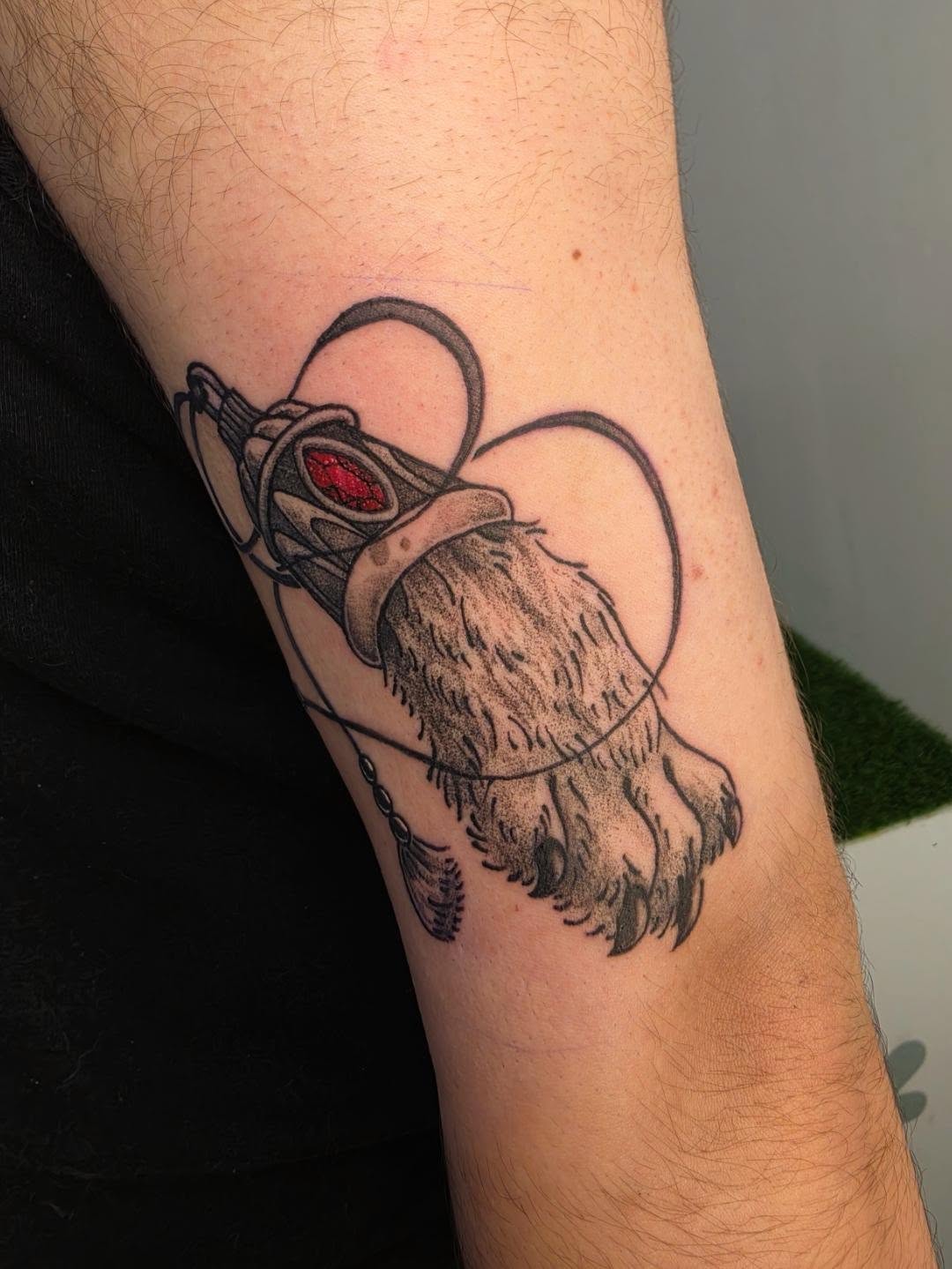 Tattoo by @lulus_tattoos_ — black_and_grey