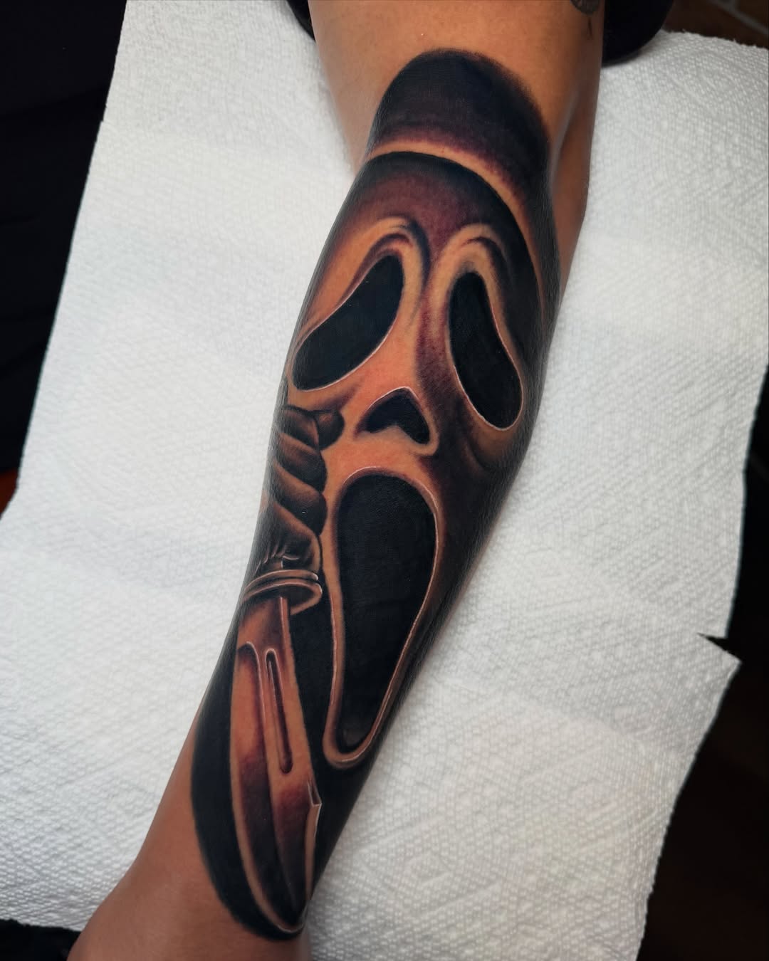 Tattoo by @nickmtattoos โ realism, dark_realism