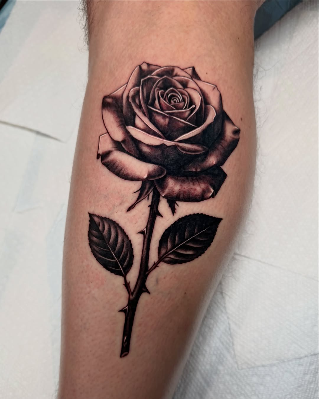 Tattoo by @nickmtattoos โ realism, black_and_grey