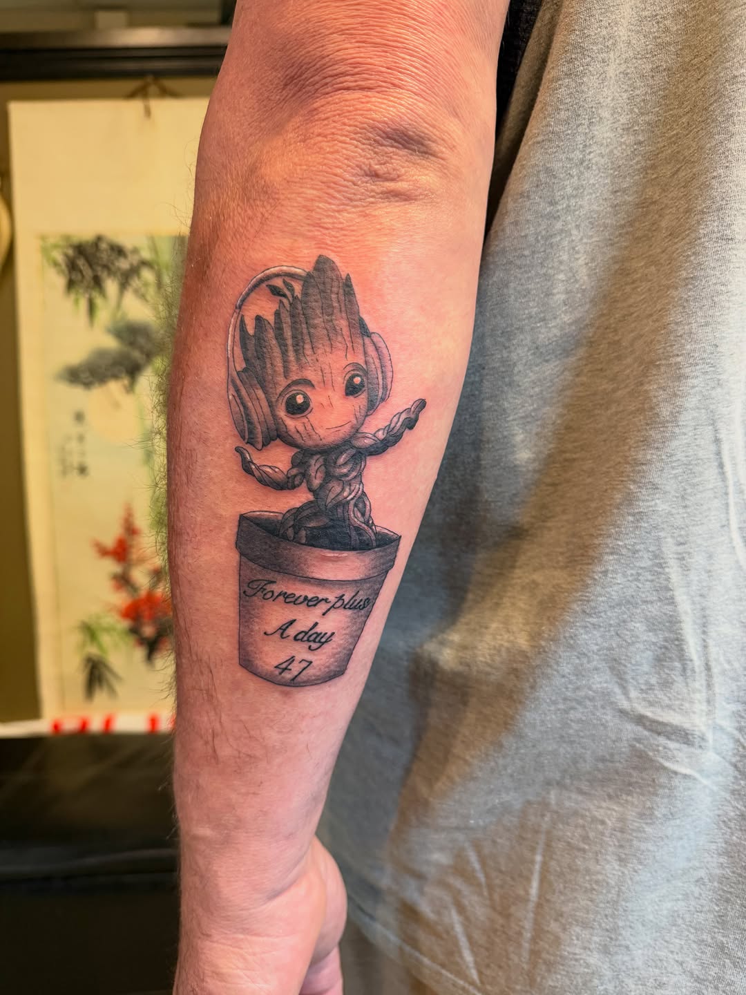 Tattoo on the forearm by Winston Thai