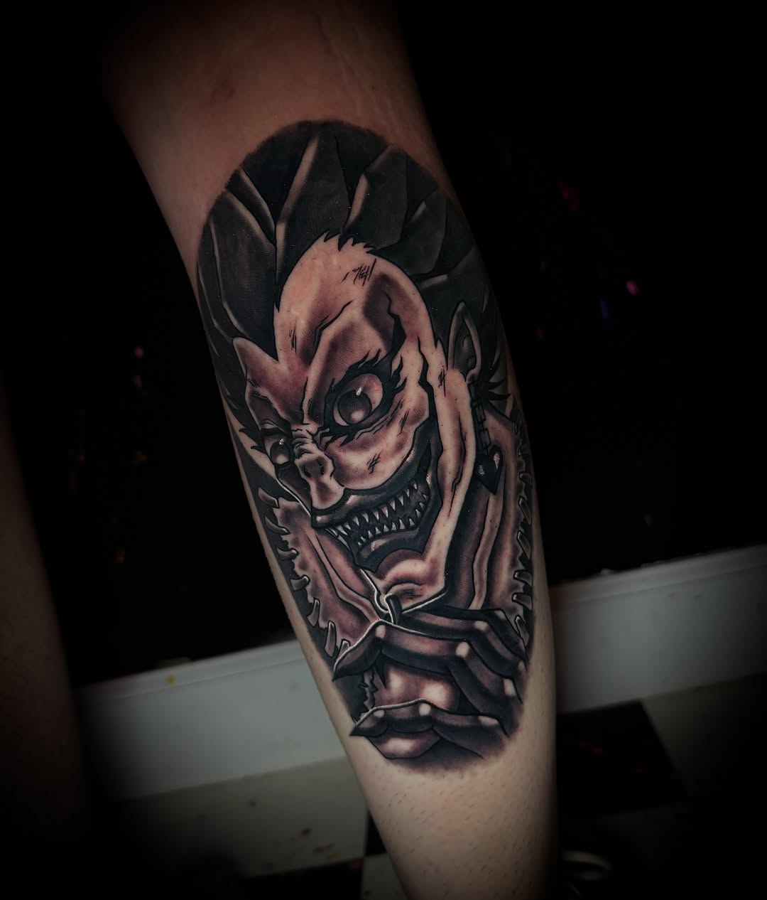 Tattoo by @savvy__ink — black_and_grey, realism