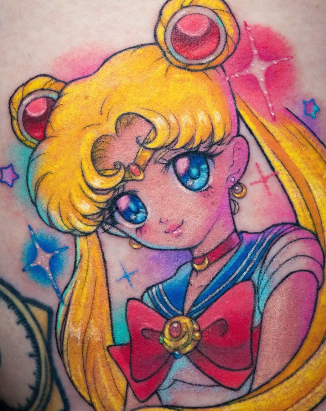 Tattoo by @xamyart — anime