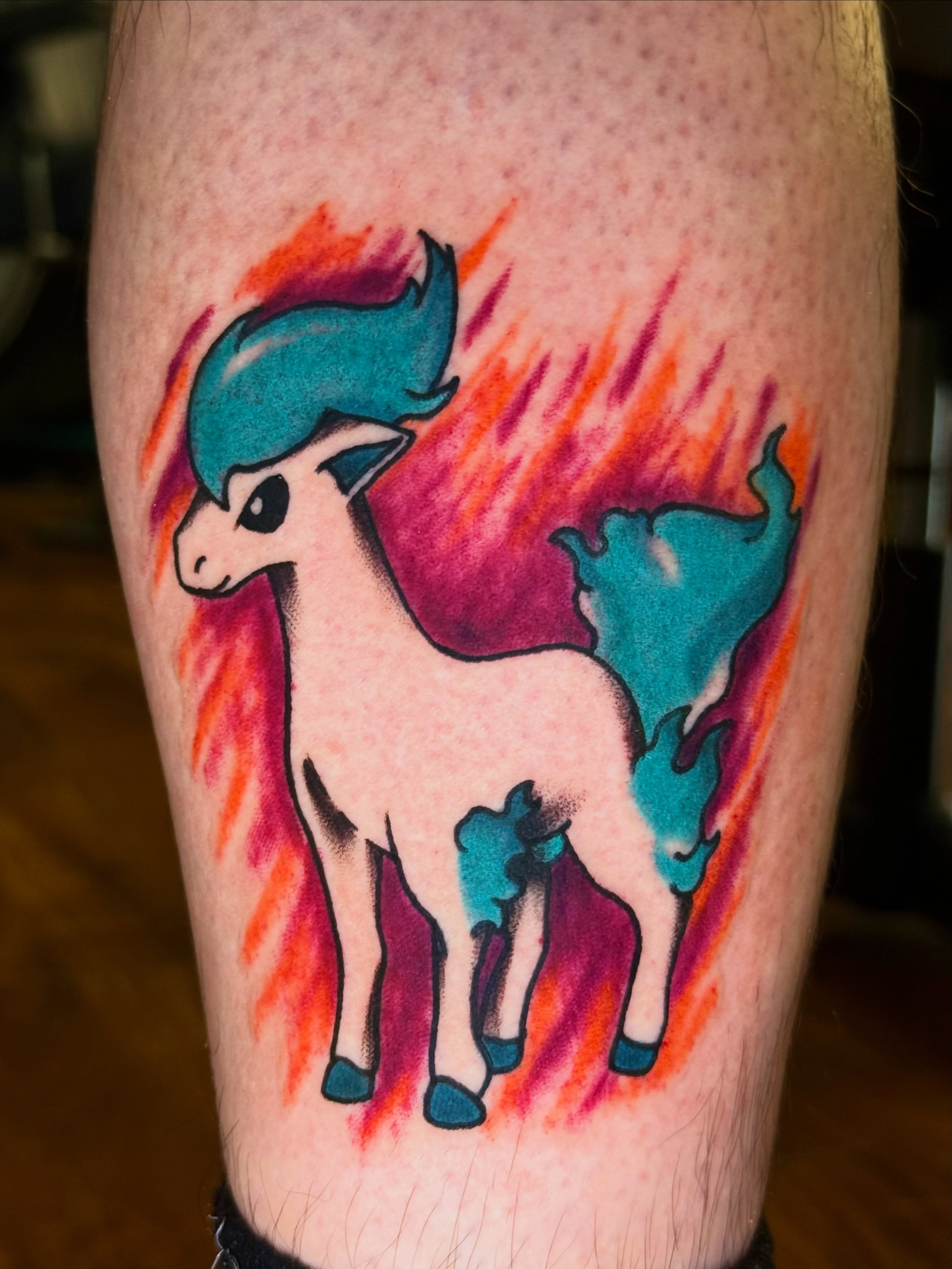 Mythical creature new school tattoo on the forearm by π Erin Stephens π€