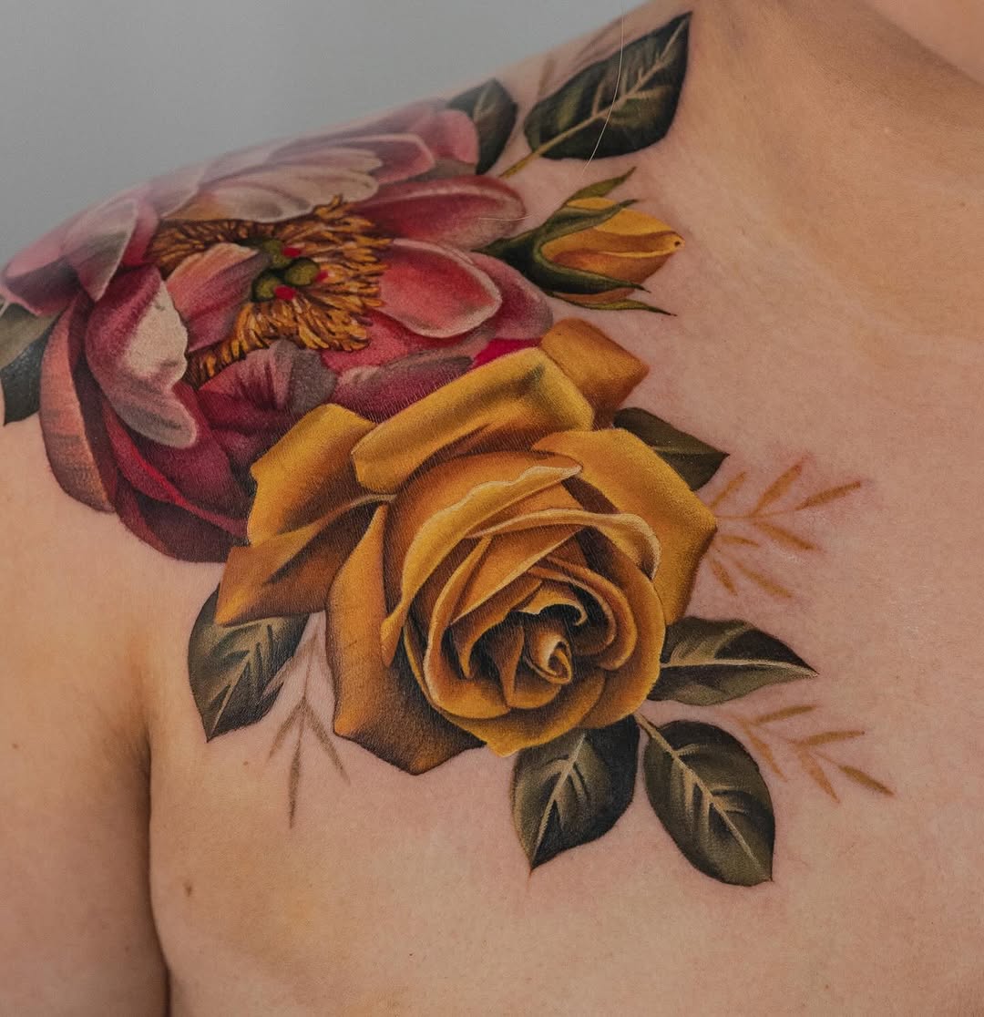 Tattoo by @_vividdreams — realism, black_and_grey