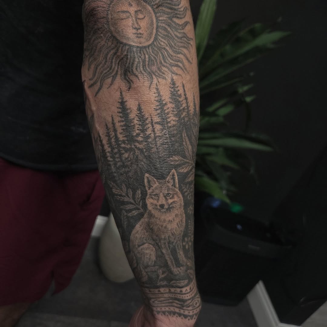 Tattoo by @kylejosephtattoo โ realism, black_and_grey