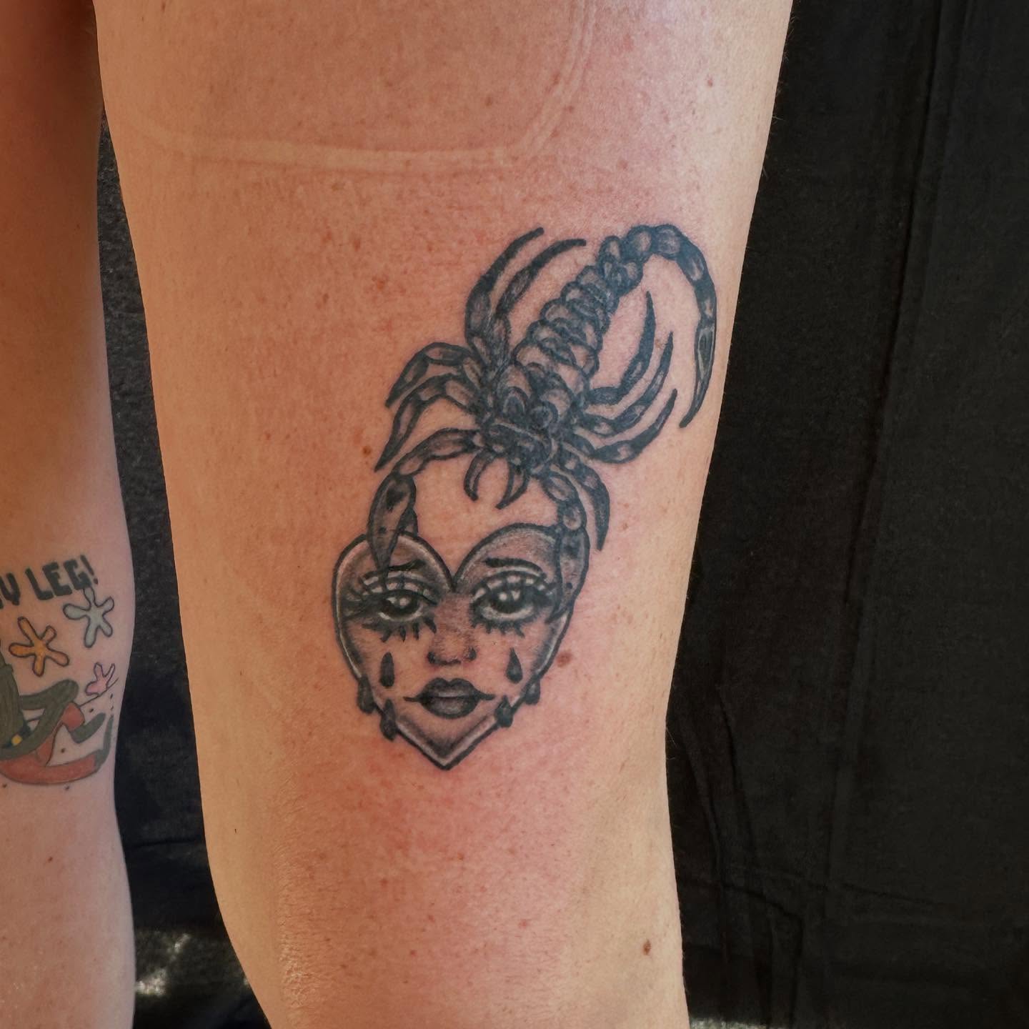 Tattoo by @dsteal03 — black_and_grey