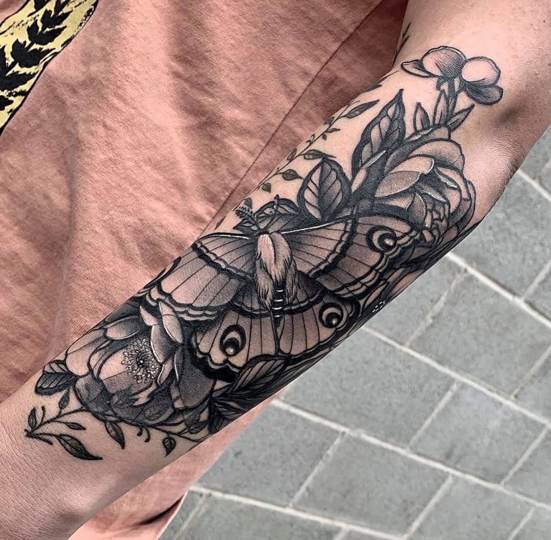 Tattoo by @javierrivera_tattoos — black_and_grey, realism