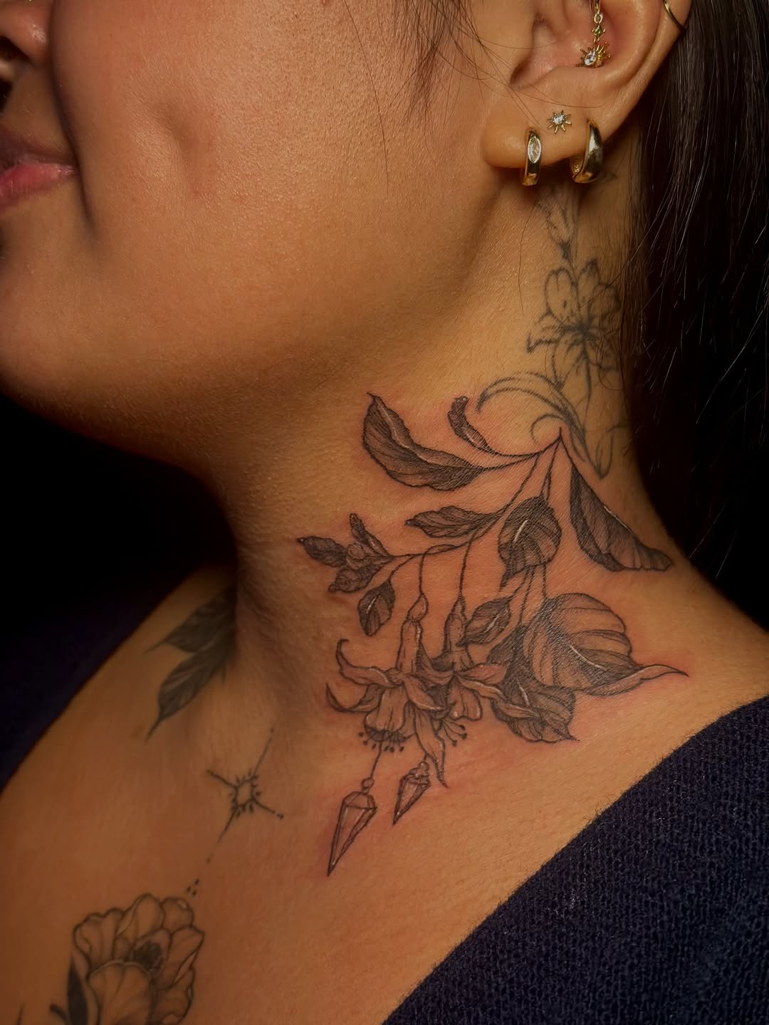 Tattoo by @peach_punk — fine_line, chicano
