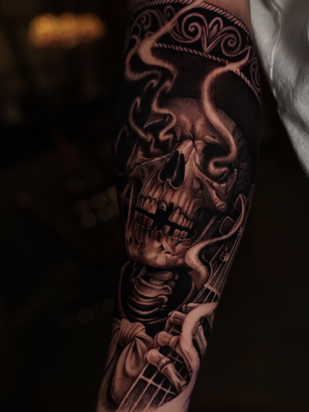 Tattoo by @icyyyris — realism, black_and_grey