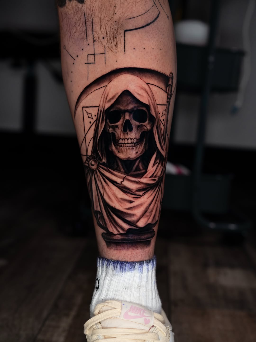Tattoo by @montanas.tattoos — realism, black_and_grey