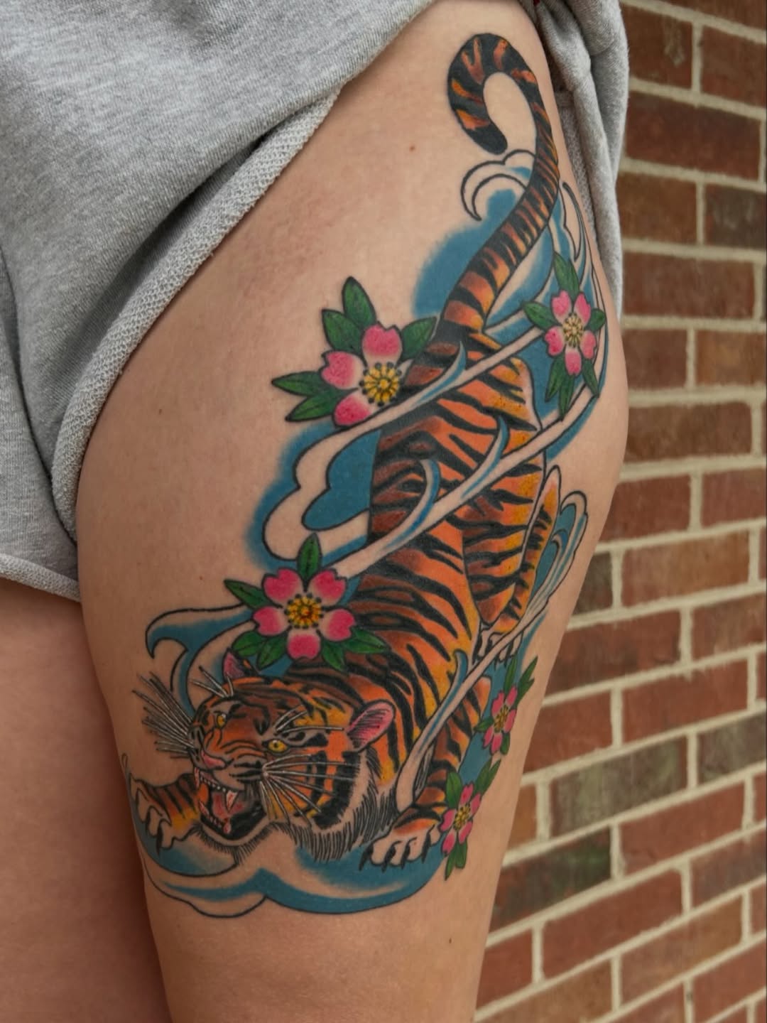 Tattoo by @shaynasoderstrom — japanese_irezumi, american_traditional