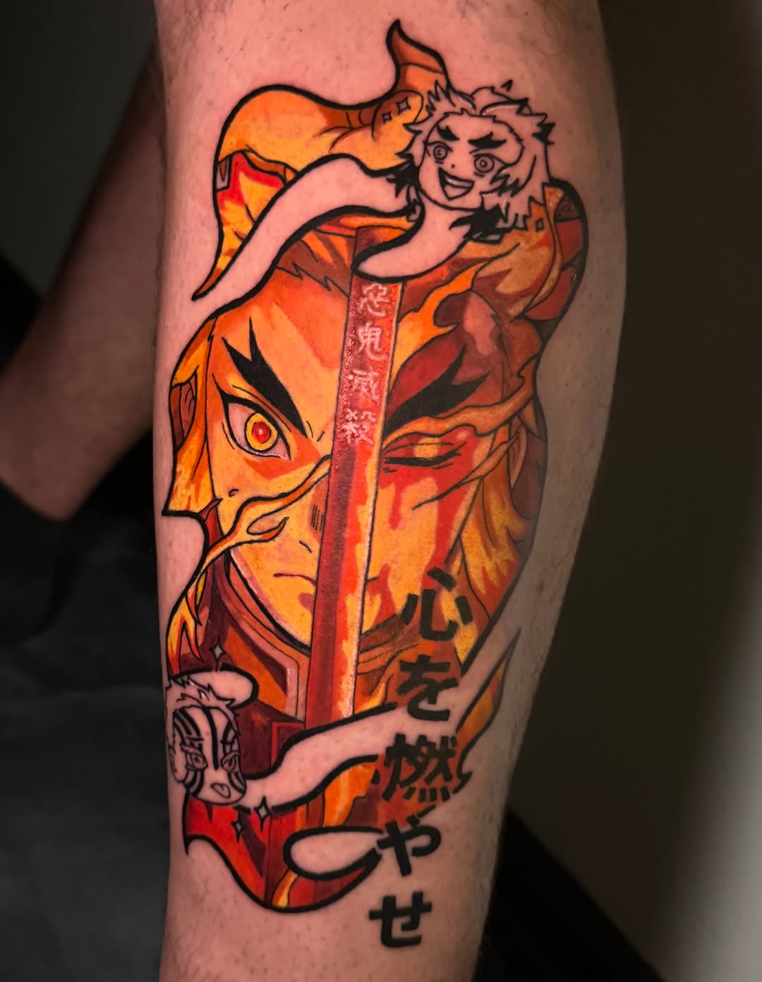 Tattoo by @ladystarktattoos — anime, lettering_script