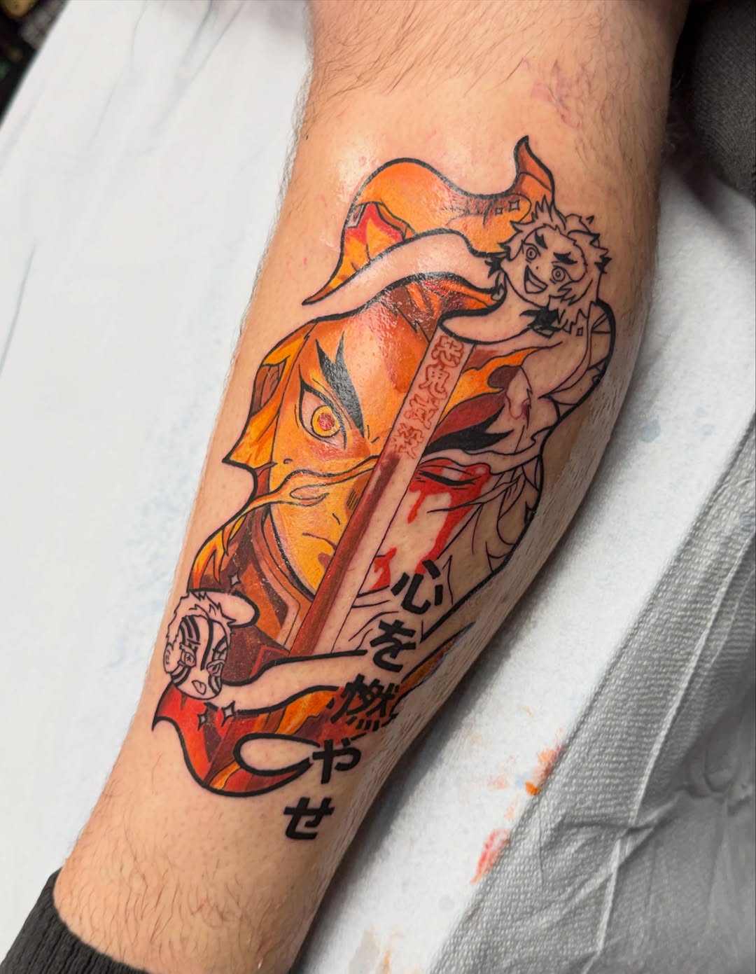 Tattoo by @ladystarktattoos — anime, trash_polka