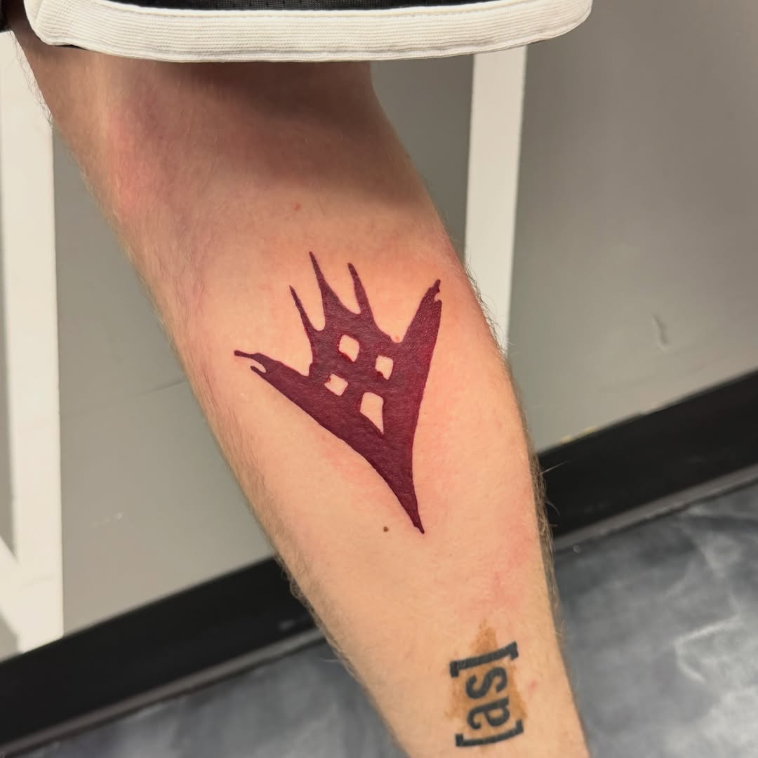 Tattoo by @ladystarktattoos — blackwork
