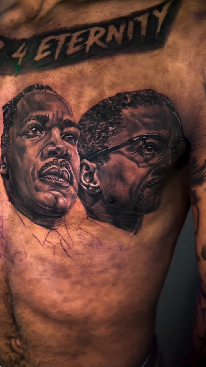 Tattoo by @blessedbyfrancisco_ — realism, black_and_grey