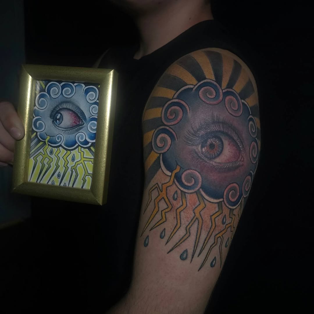 Tattoo by @empress.tattoos — realism, black_and_grey