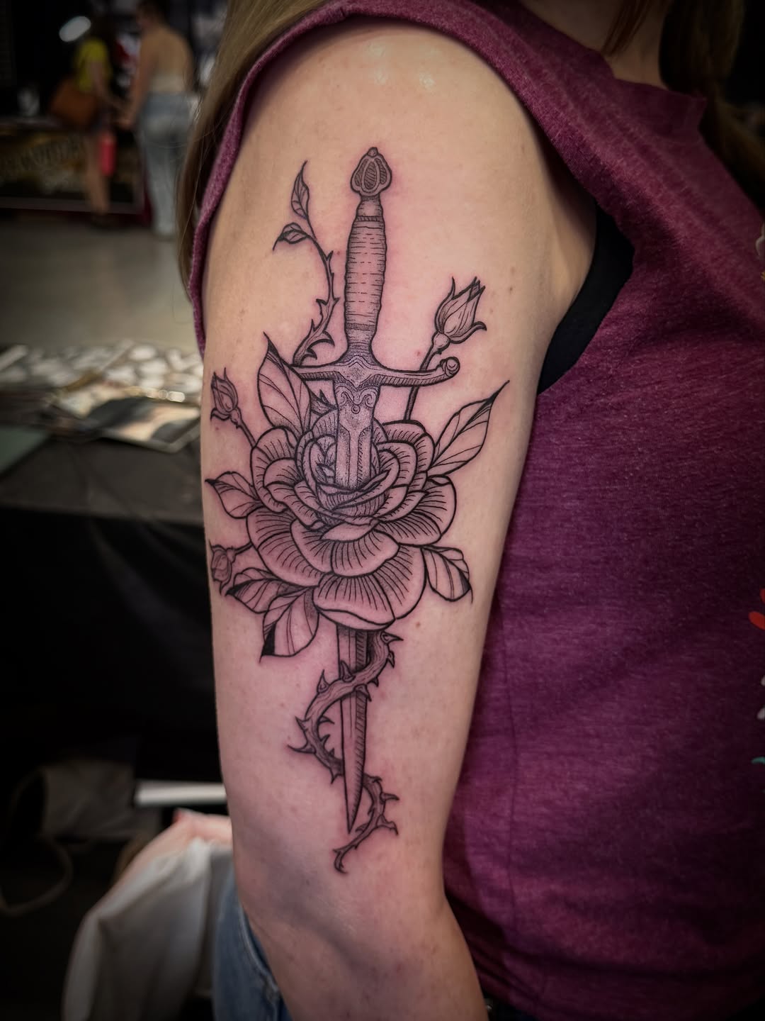 Tattoo by @artfulrebellion_ink — black_and_grey, fine_line