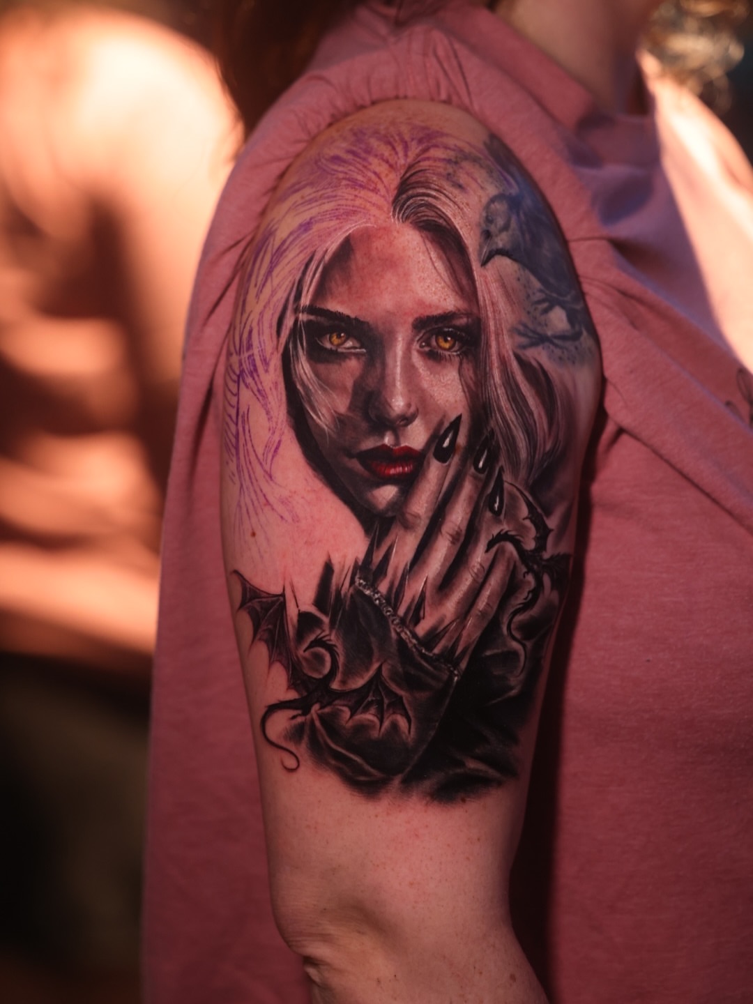 Tattoo by @brandonsontag — dark_realism