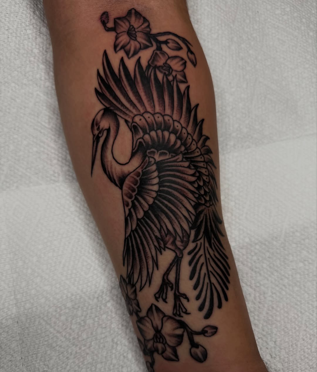 Tattoo by @tattoosbyging — japanese_irezumi, black_and_grey