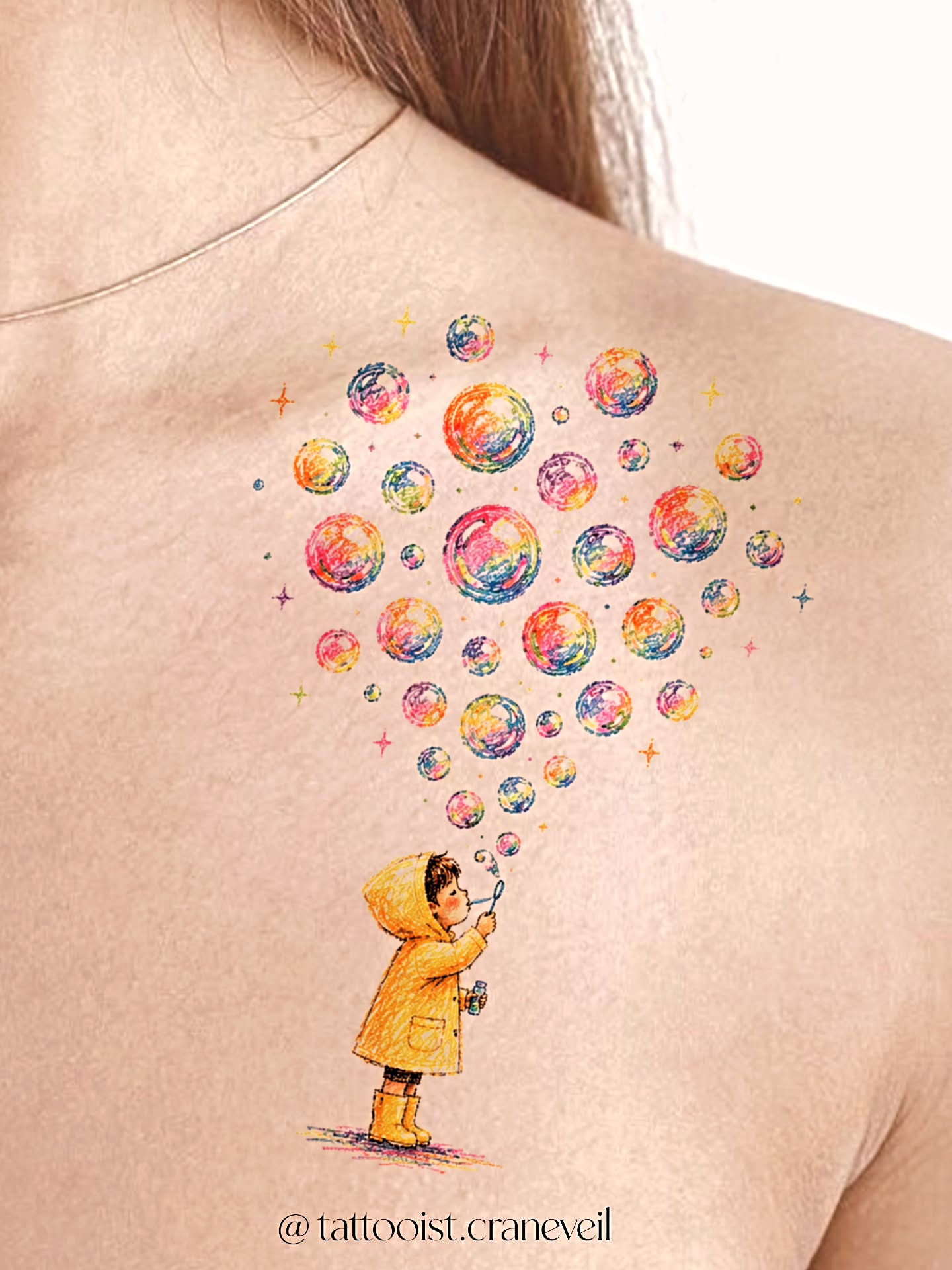 Tattoo by @tattooist.craneveil — watercolor