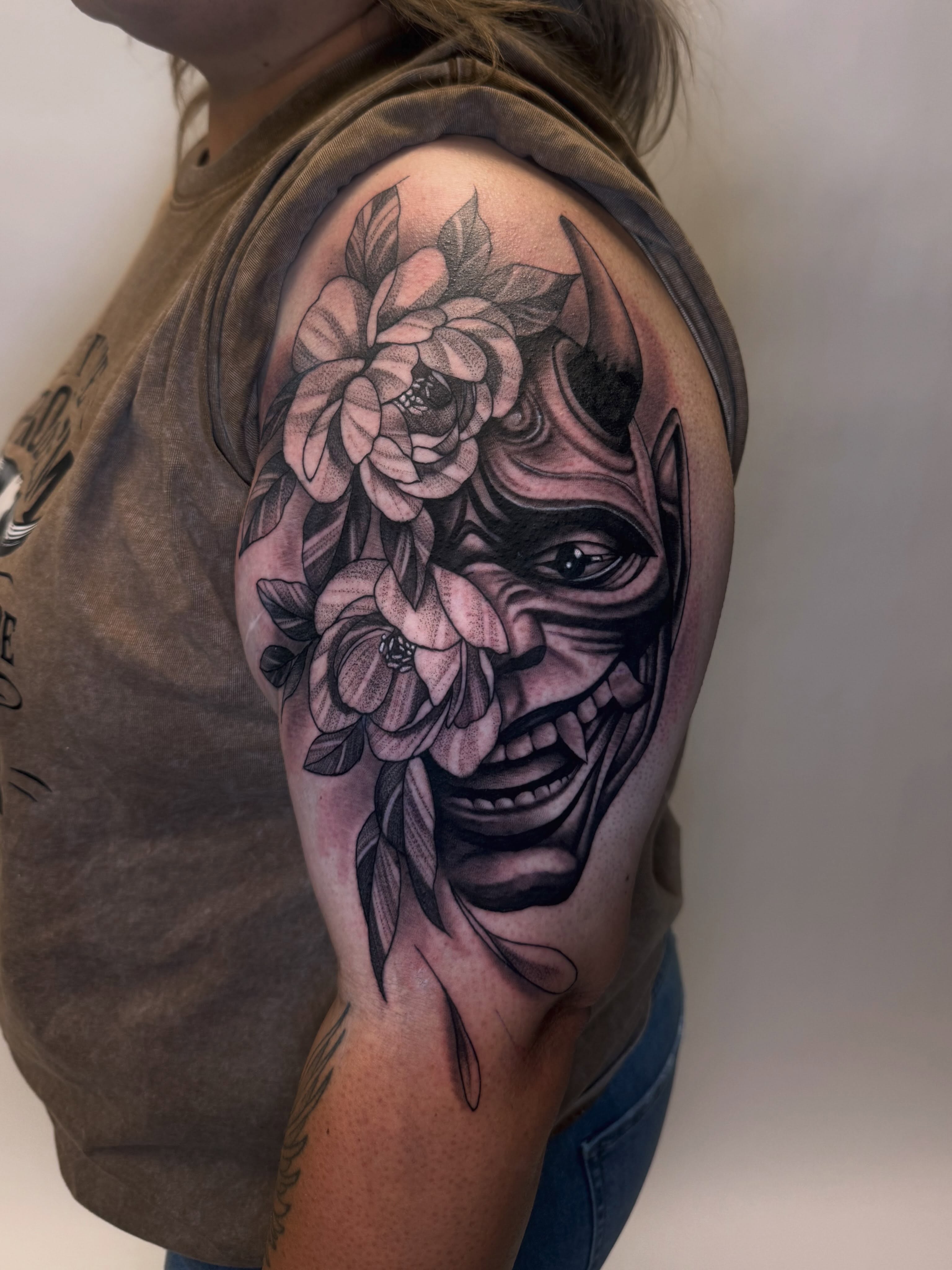 Tattoo by @jazz__martinez__ — black_and_grey, realism