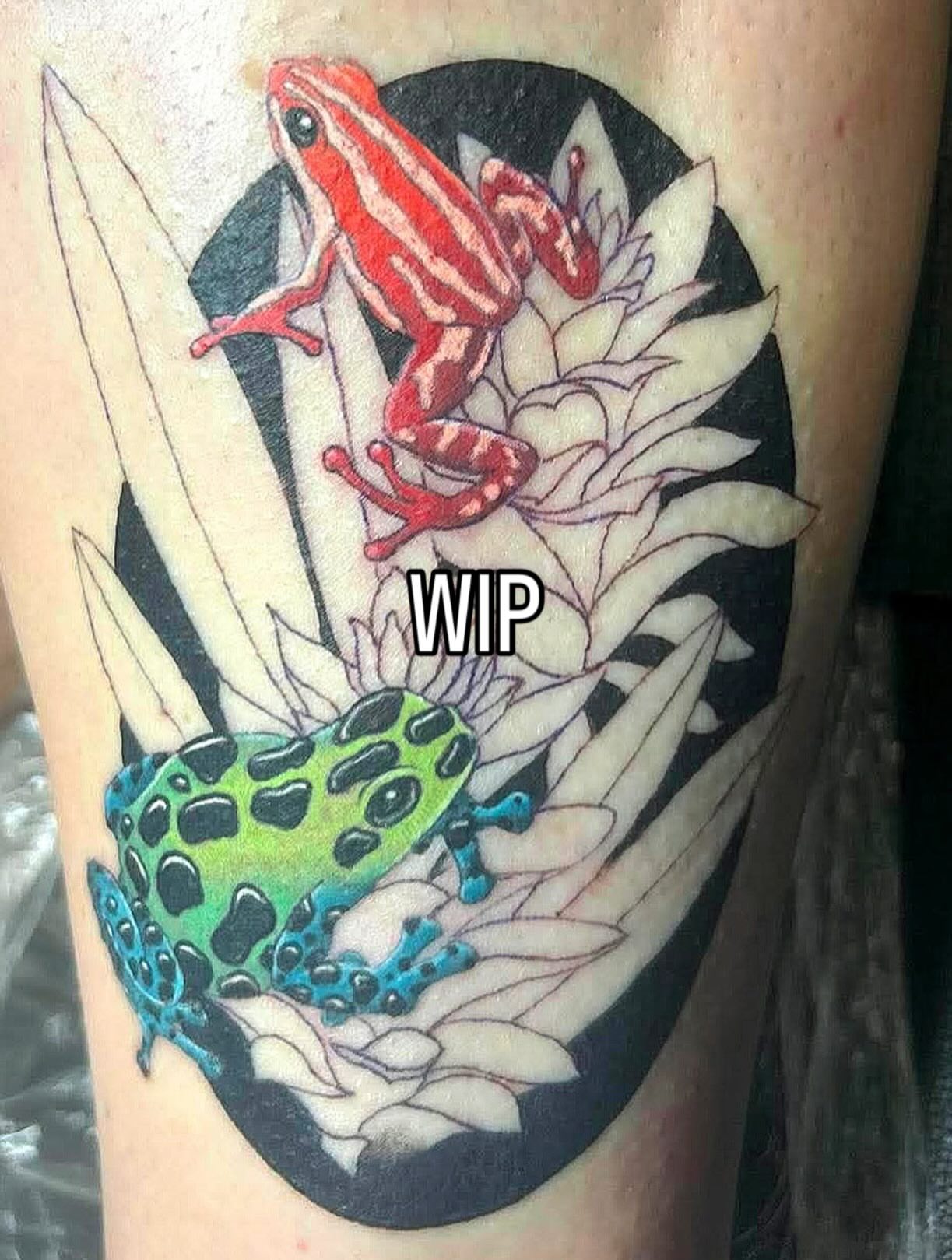 Tattoo by @little.inkedfaerie — realism, dotwork
