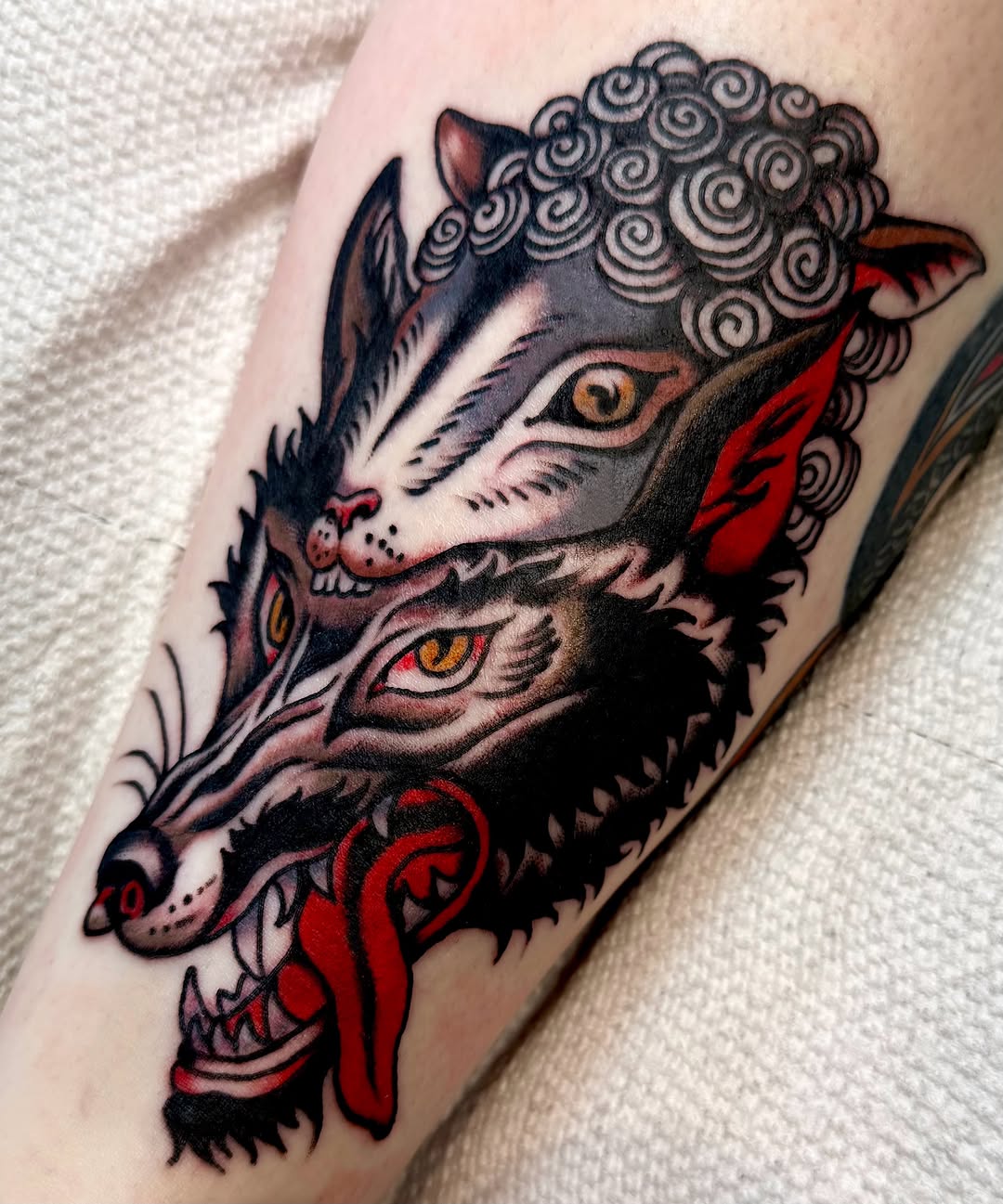 Tattoo by @haleytucker — american_traditional, neo_traditional
