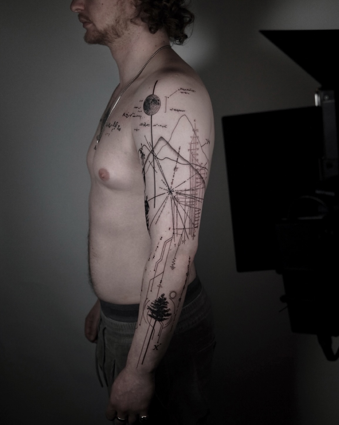 Tattoo by @parkkaro โ geometric