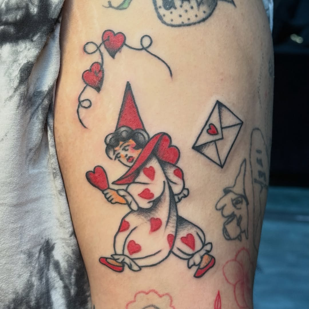 Tattoo by @traddymaddie — american_traditional