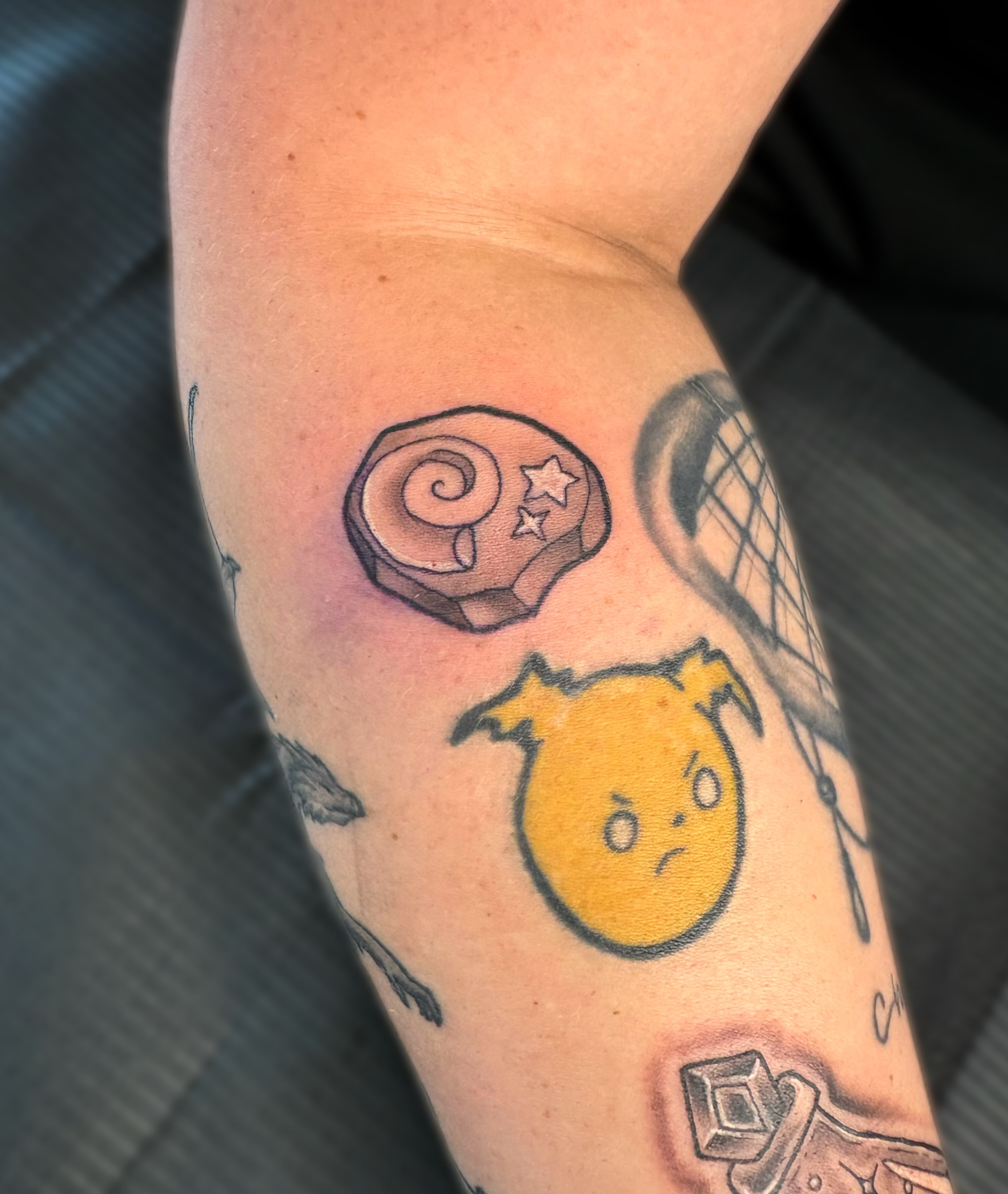 Tattoo by @nostalgiainks — black_and_grey