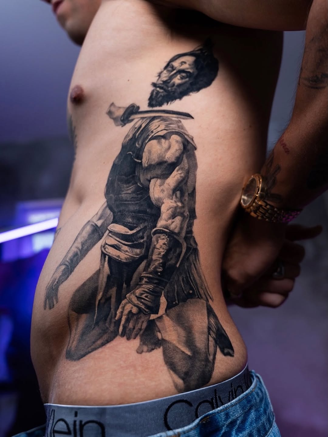 Tattoo by @bodrov_artist — realism, black_and_grey