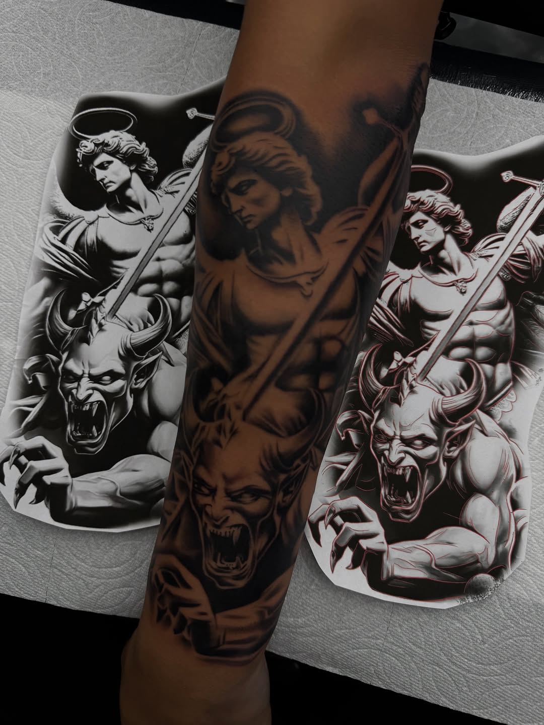 Tattoo by @alex_tatts760 — realism, black_and_grey